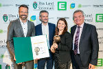 (v.l.n.r.) Franz Mathi, Armin Lang, Katrin Pucher (alle Knapp AG), Rubrikpate LR Anton Lang © Werner Krug, bei Quellenangabe honorarfrei (v.l.n.r.) Franz Mathi, Armin Lang, Katrin Pucher (alle Knapp AG), Rubrikpate LR Anton Lang © Werner Krug, bei Quellenangabe honorarfrei