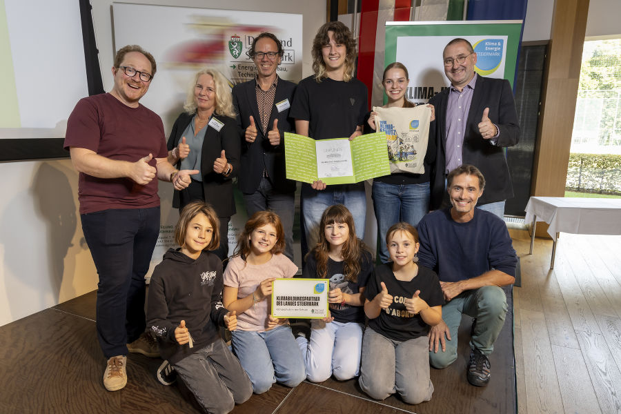 Verleihung der Urkunden "Klimabildungspartner des Landes Steiermark"