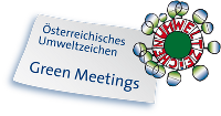 Grafisches Zertifikat des österreichischen Umweltzeichen Green Meetings