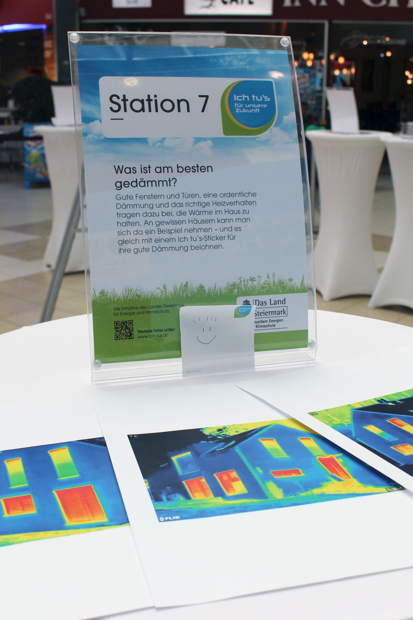 Station im Energiesparcours