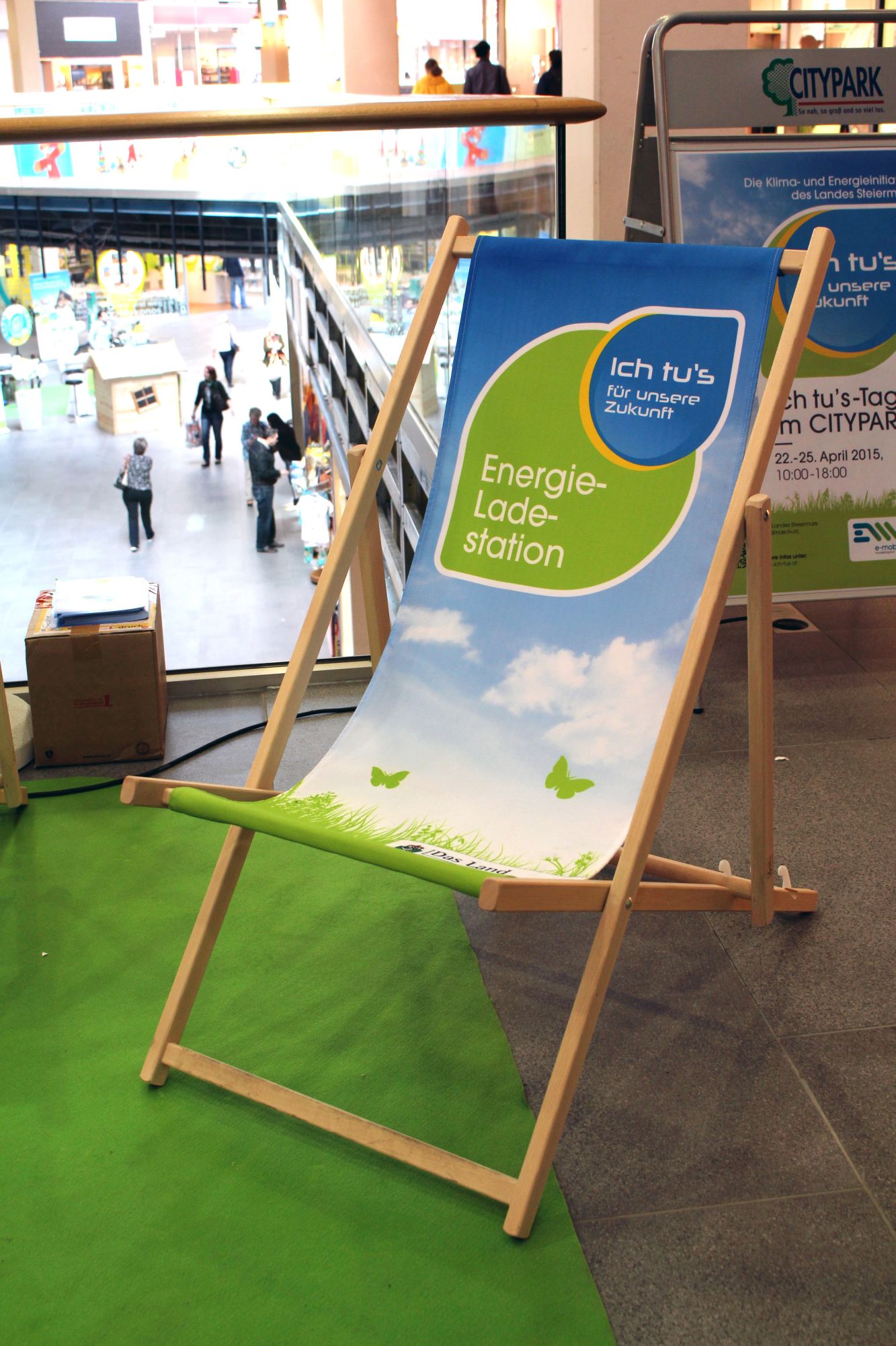 Klimalounge im Citypark