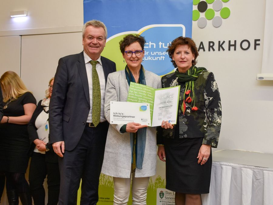 LR Lang und LRin Lackner mit Vertretern der zam Steiermark GmbH