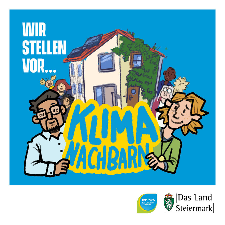 Willkommen bei den Klimanachbarn: Vorstellung der Charaktere.